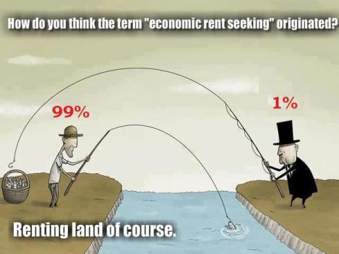 renting land of course
